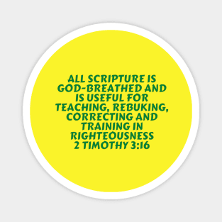 Bible Verse 2 Timothy 3:16 Magnet